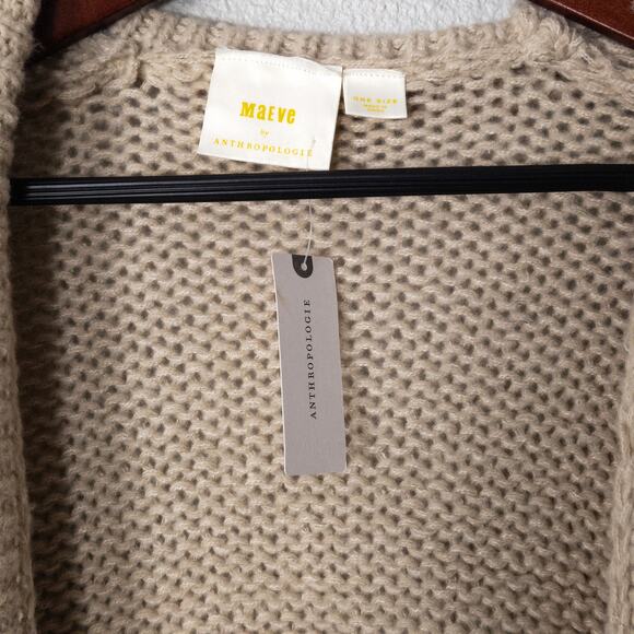 NEW Anthropologie Maeve Women’s The Susannah Heart Cardigan Kidcore NWT OS - Picture 7 of 10